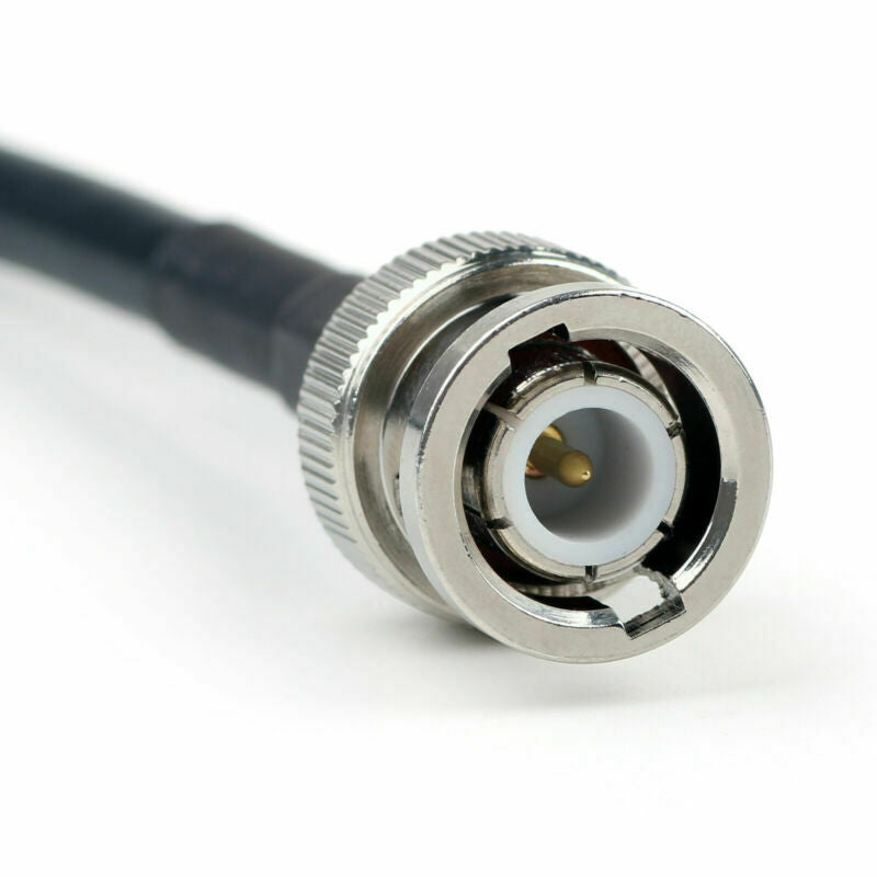 5PC 50cm RG58 Cable BNC Male  To SO239 UHF Female Jack Straight Pigtail 20in A6