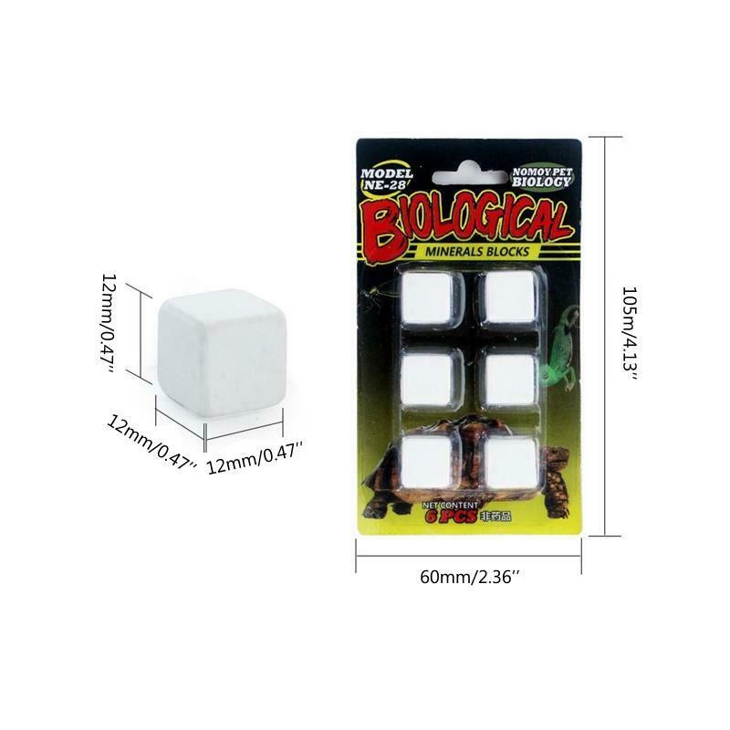 3 Pack Turtle Health Conditioner Slow Release Calcium Blocks Mineral Block