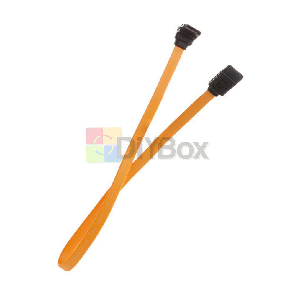 Serial SATA ATA RAID HDD DATA Hard Drive Signal Cable Straight-Right Angle 2PCS