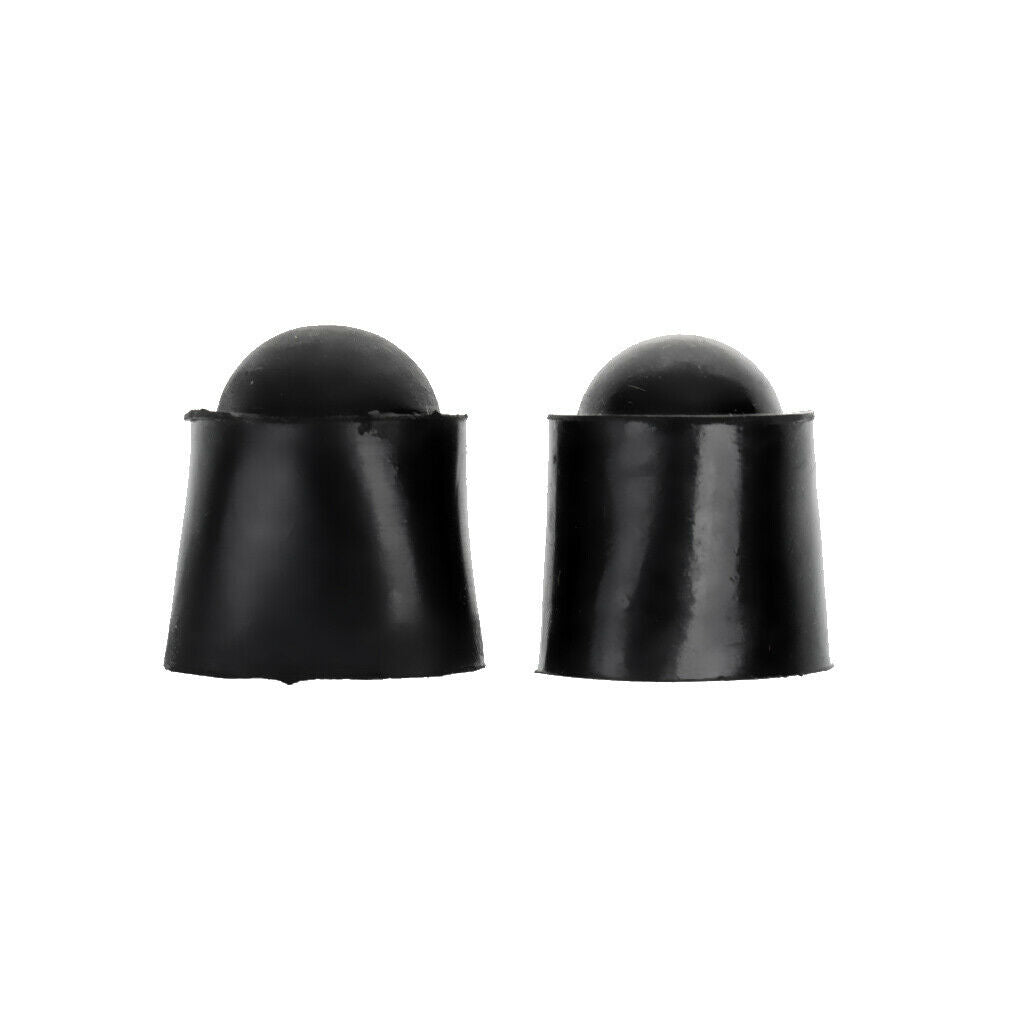 2Pcs Silicone Protective Cover Case for Billiards Snooker Pool Cue Stick Bottom