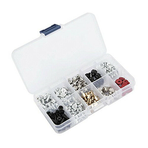 228pcs Personal Computer Screws & Standoffs Set Assortment Kit for Mother BoarE3