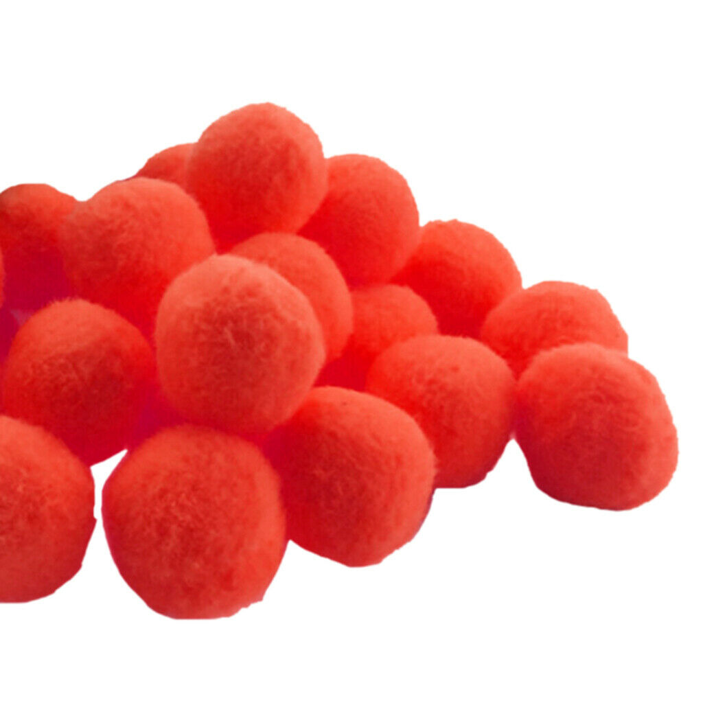 200 Pieces Pom Poms for Kids Mini Kraft Decoration  Small Balls