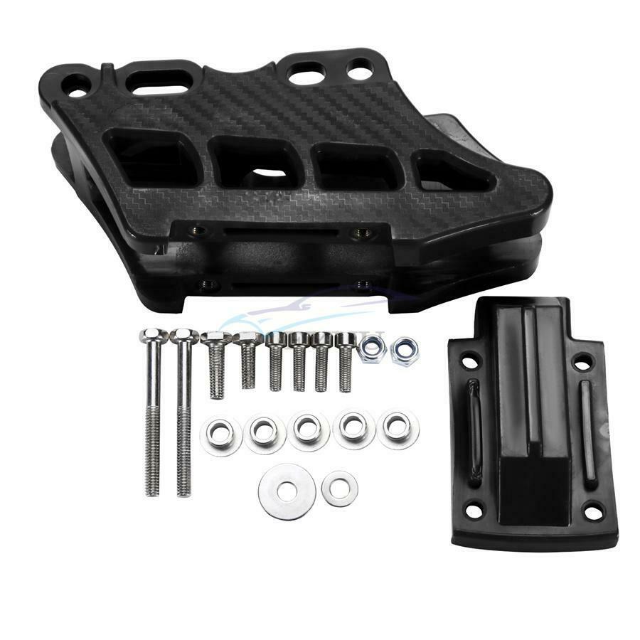 Carbon Fiber Color Plastic Chain Guide Box Protective Cover For Most Motorcycles