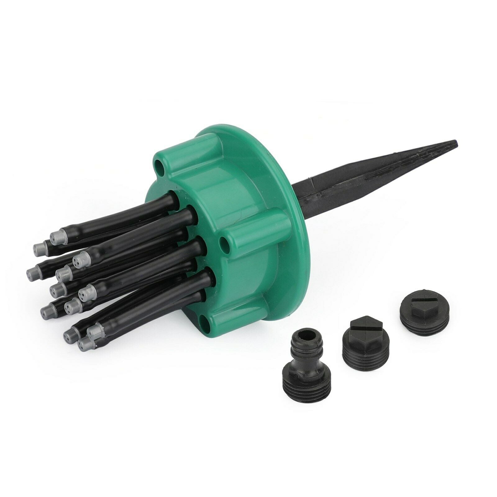 360° Automatic Flexible Tube Multi Head  Garden Sprinkler Watering Sprayer CA