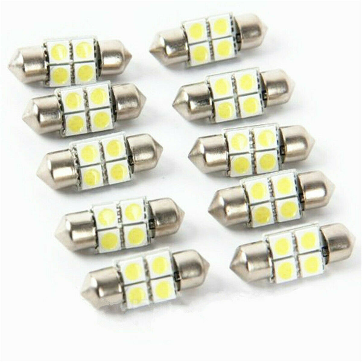 3pcs 31mm 5050 4SMD LED White Light Car RV Interior Dome Festoon Bulbs Lamp 12V