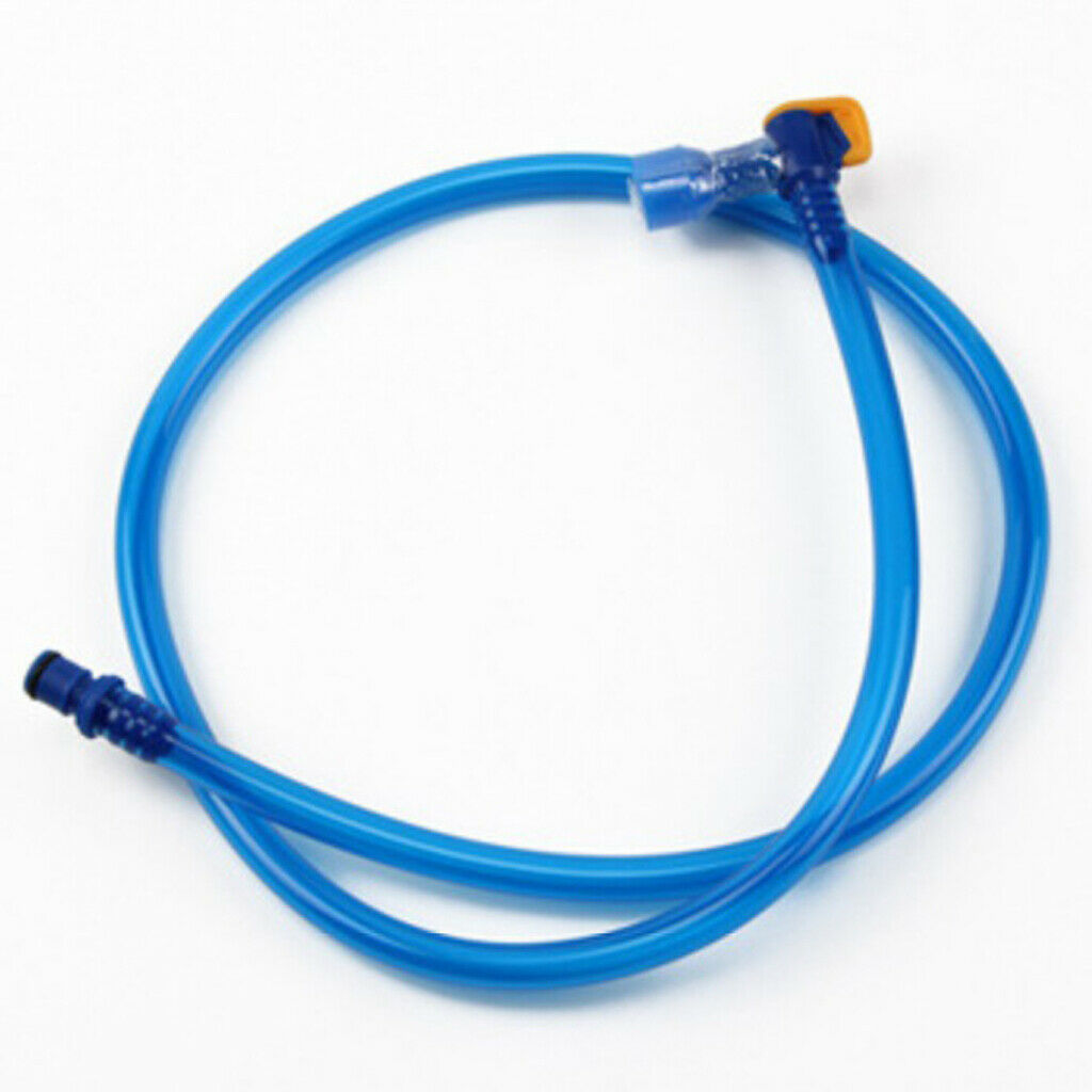 Blue Replacement Outdoor Sports Hydration Water Bottle Hose Pipe 100cm