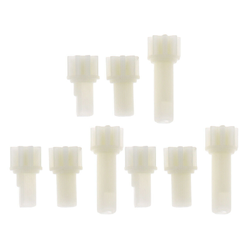9x 1/28 RC Crawler Car Plastic Driving Gear Set for WLtoys K989 K999 Accs