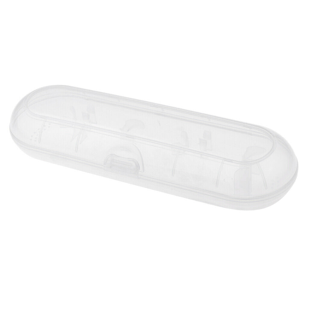 Portable Electric Toothbrush Travel Case for Most Toothbrush Types Clear