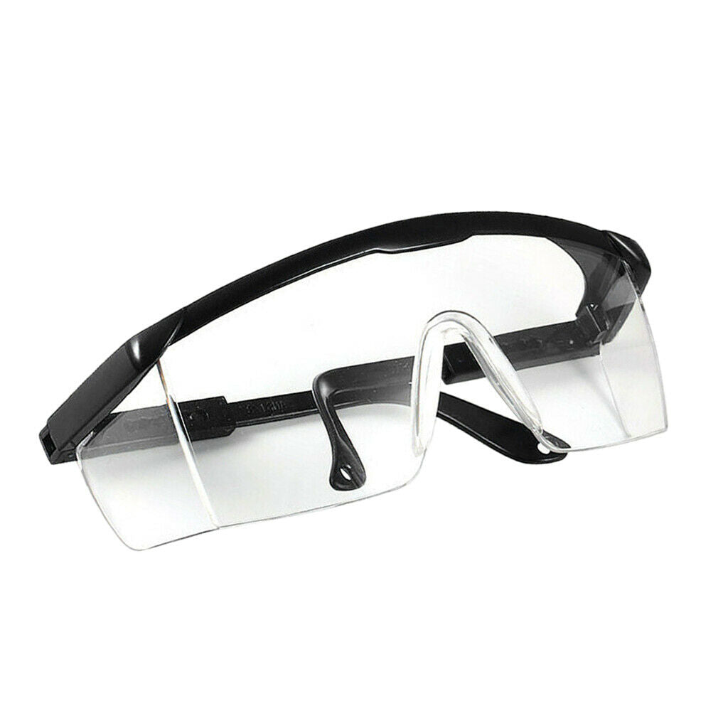 Splash-proof Eye Safety Goggles Eyewear Outdoor Sports Woodworking Black