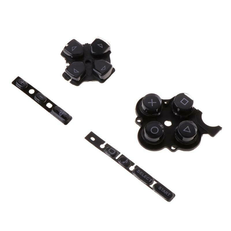 New Control Left Right Home Start Keypad Set Buttons Kit Replacement for PSP3000