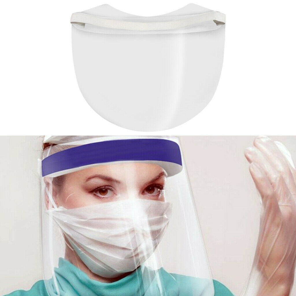 Face Shield Clear Safety Anti-Fog Faceshield Kitchen Outdoor Full Face Cover