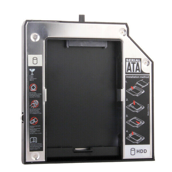 12.7mm SATA 2nd HDD Hard Drive Caddy For Thinkpad R400 R500 T420 T420i W510 W520