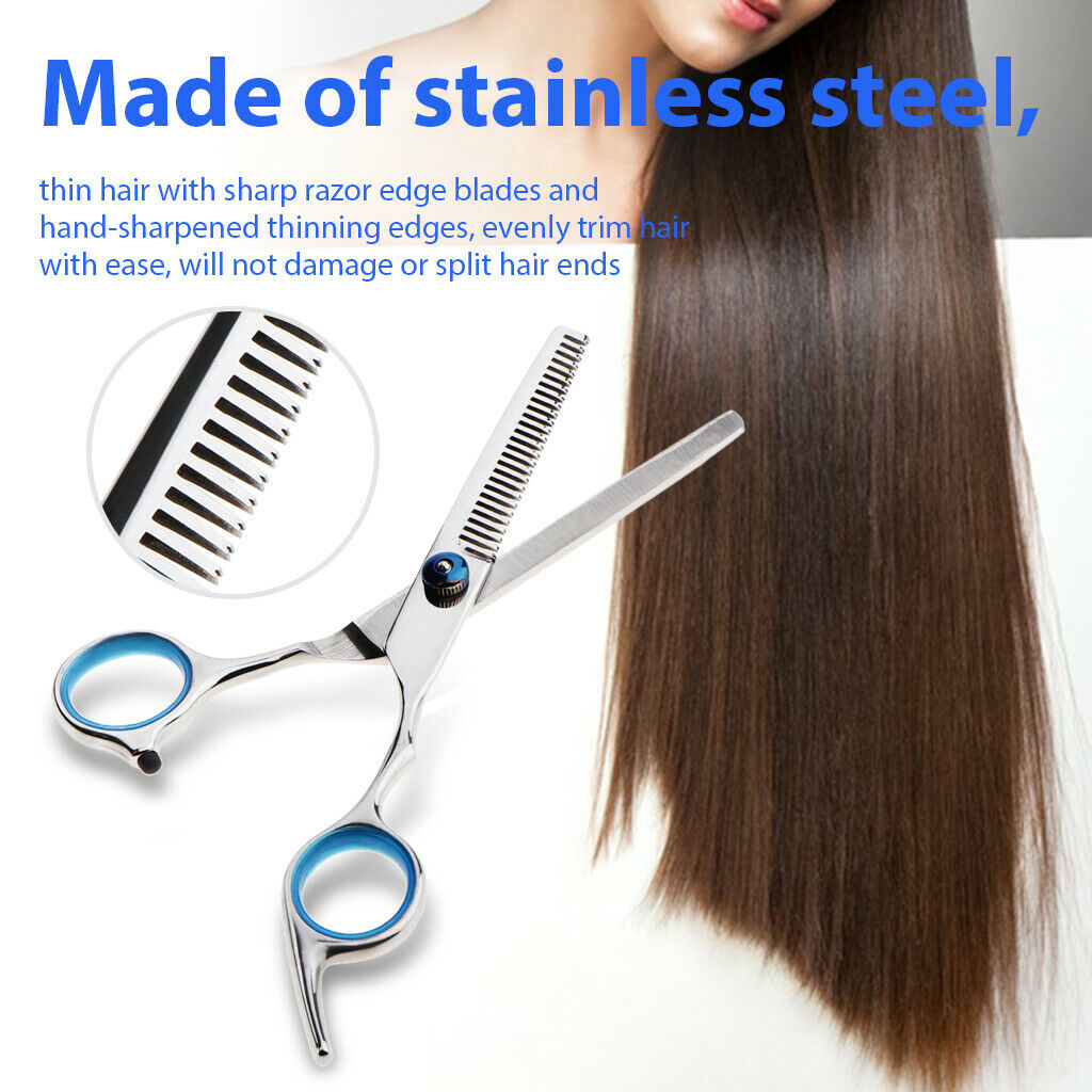 Stainless Steel Hair Cutting Trimming Scissor Shear for Men Kids Thinning