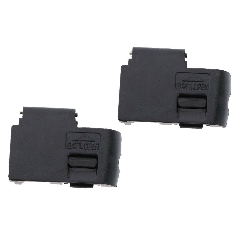 2pcs BATTERY COVER DOOR LID   CASE FOR CANON EOS 350D 400D Rebel XT XTi CAMERA