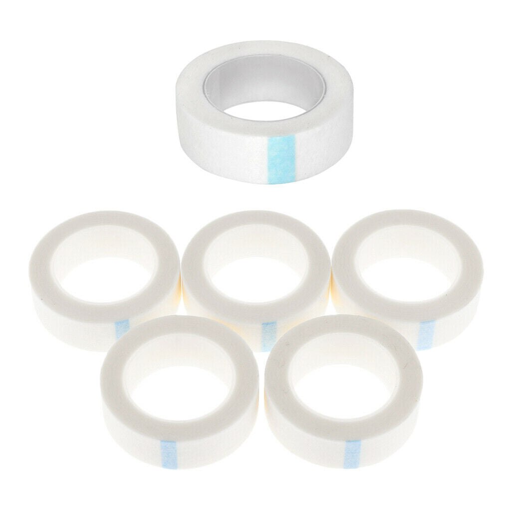 Lots 6 Disposable Fabric Eyelash Tape Under Eye Pads for Lashes Grafting