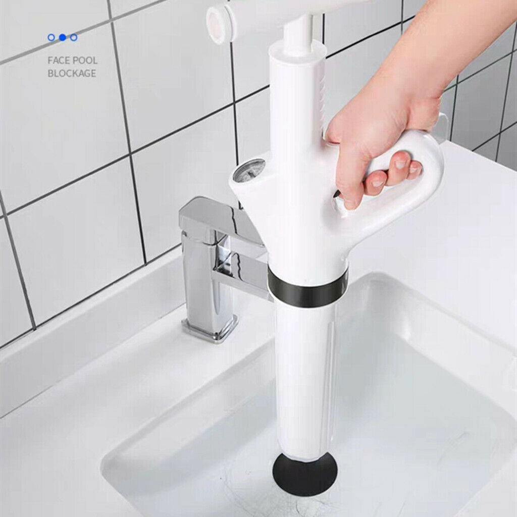 High Pressure Toilet Plunger Tool for Bathroom Kitchen Toilets Cleaning