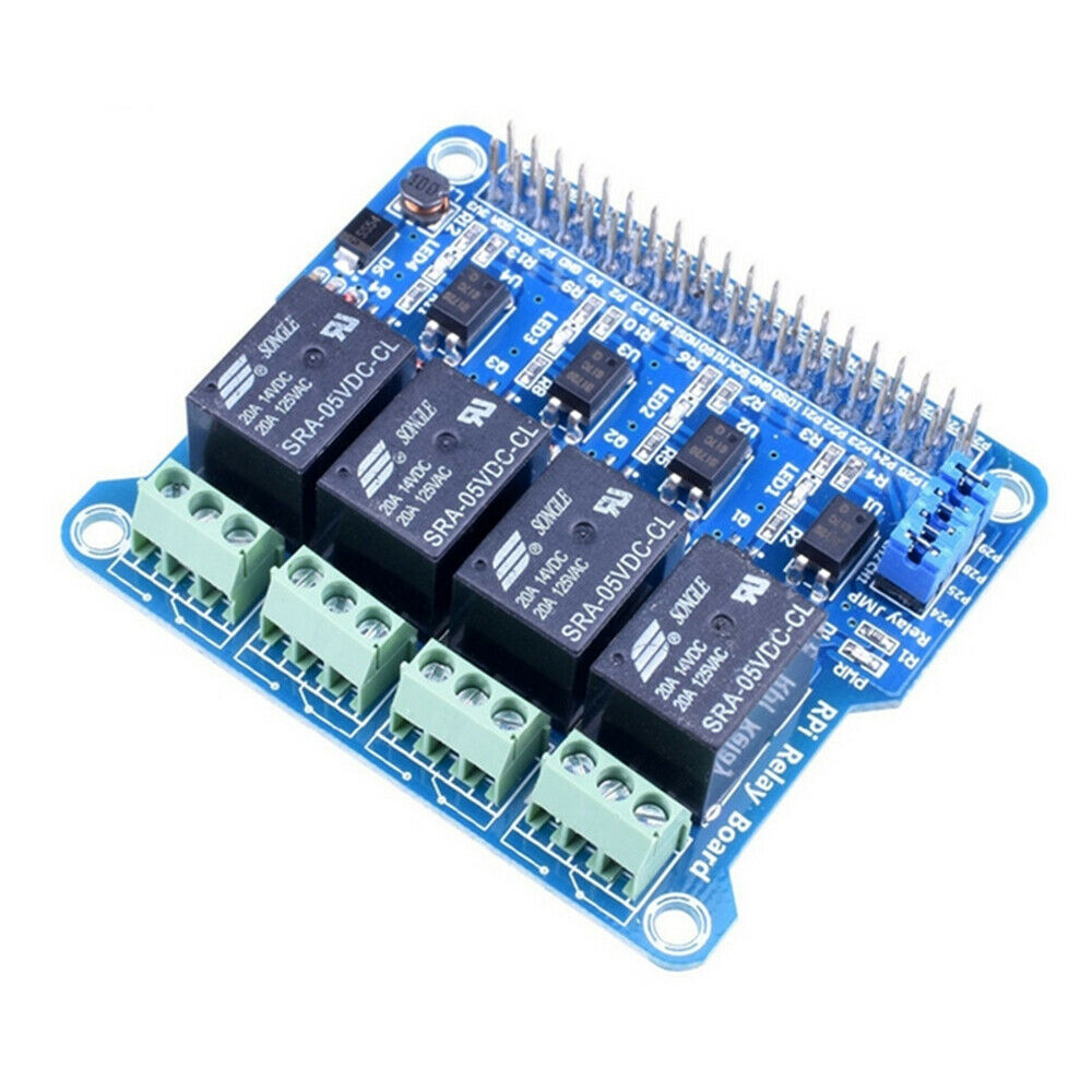 For Raspberry Pi Power Relay Board Expansion Module Shield SupportRPi Automation