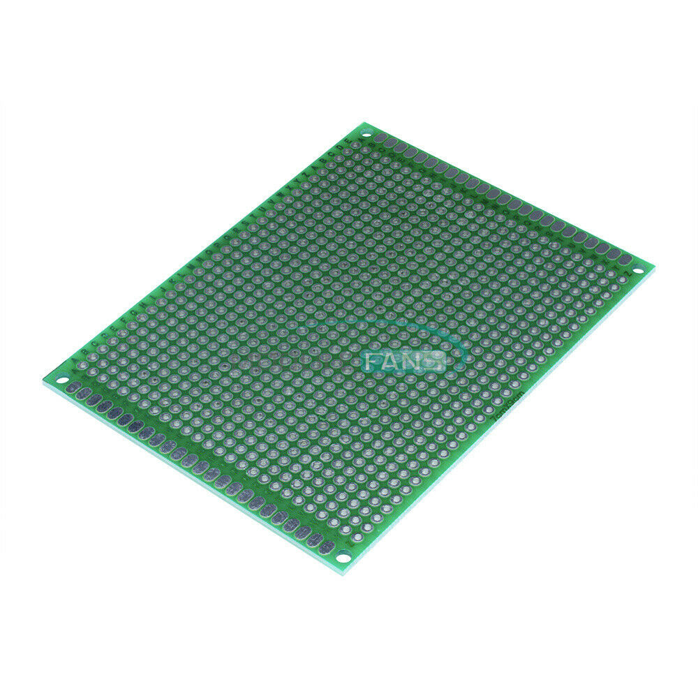 7cmx9cm Double Side PCB Protoboard Circuit Tinned Universal DIY Prototype  Board