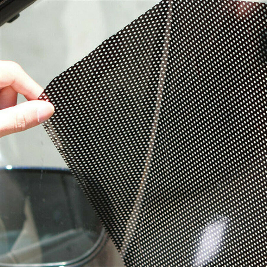 4 Pcs 42x38cm Washable Reusable Car Window Sun Shade Cover Static Cling Screen