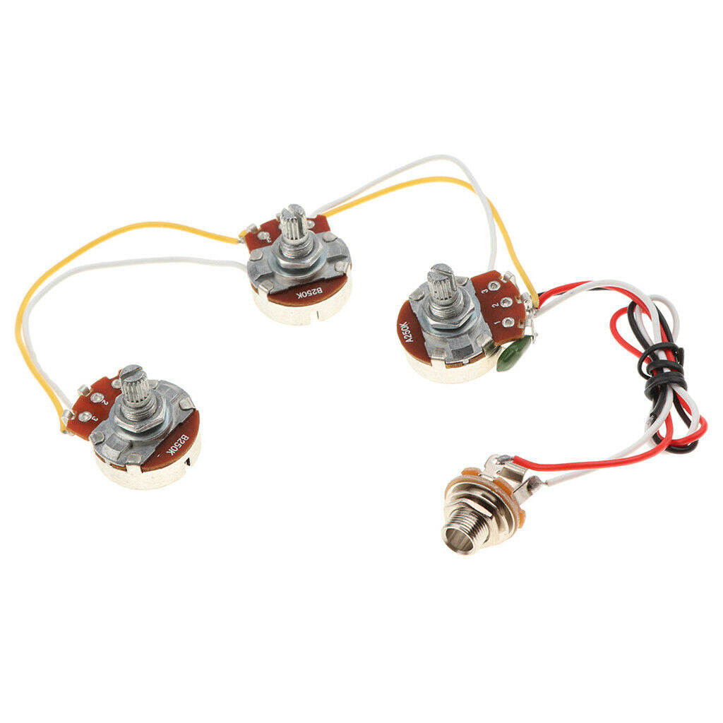The Best Musical Instrument Components of The JB Jazz Bass Circuit Harness Kit