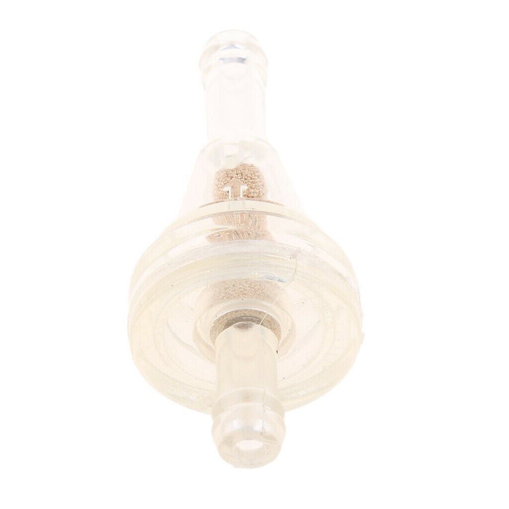 Universal Petrol Inline Fuel Filter Motorcycle Part For 6mm And 8mm Pipes