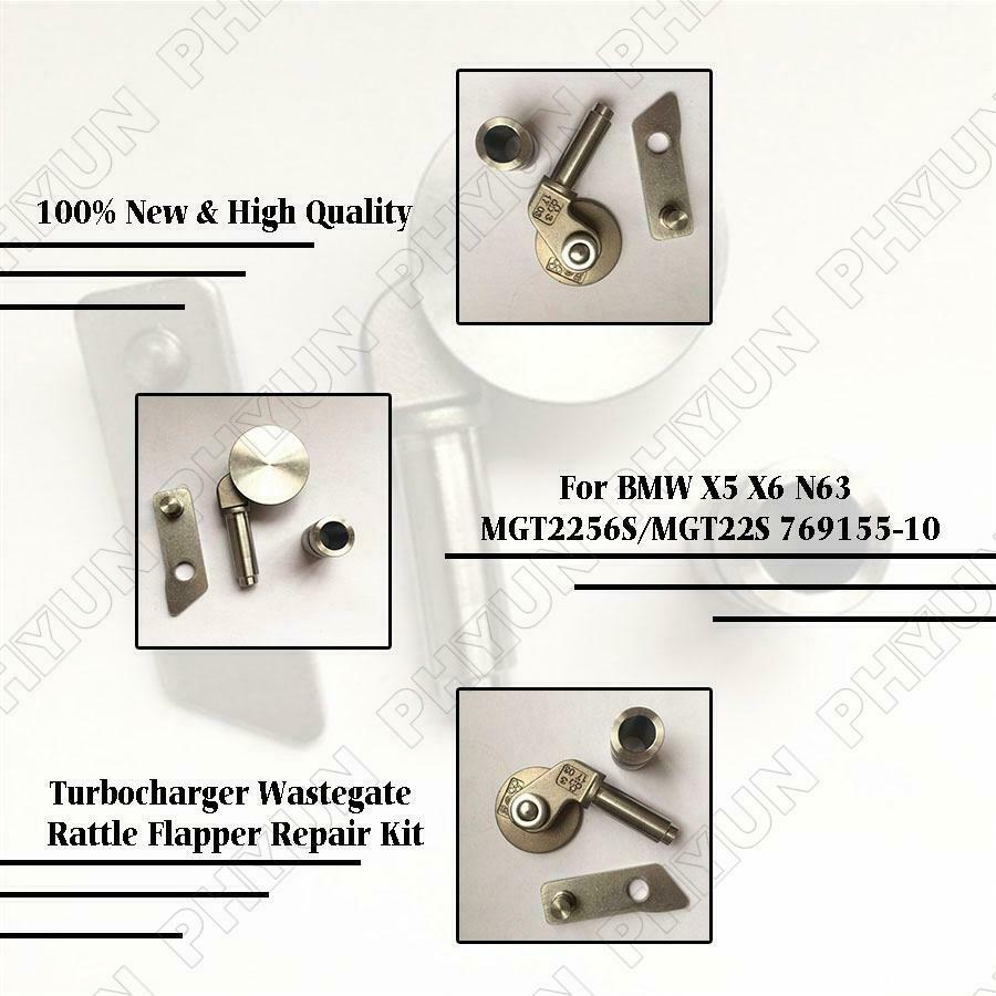Turbocharger Wastegate Rattle Flapper Repair Kit For BMW 550I 650I 750I X5 6 N63