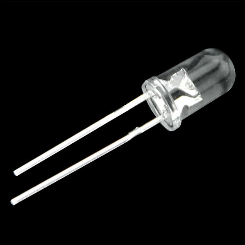 1000pcs 5MM Red/Green/Blue/Yellow/White Round Water Clear LED Light Diodes Kit