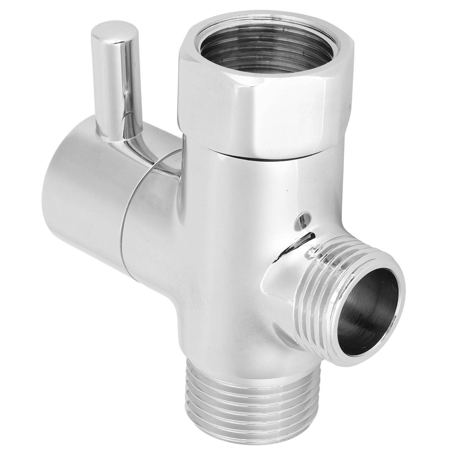 Double Outlet Stop Valve Shower Head Diverter Valve Diverter for Hand Shower