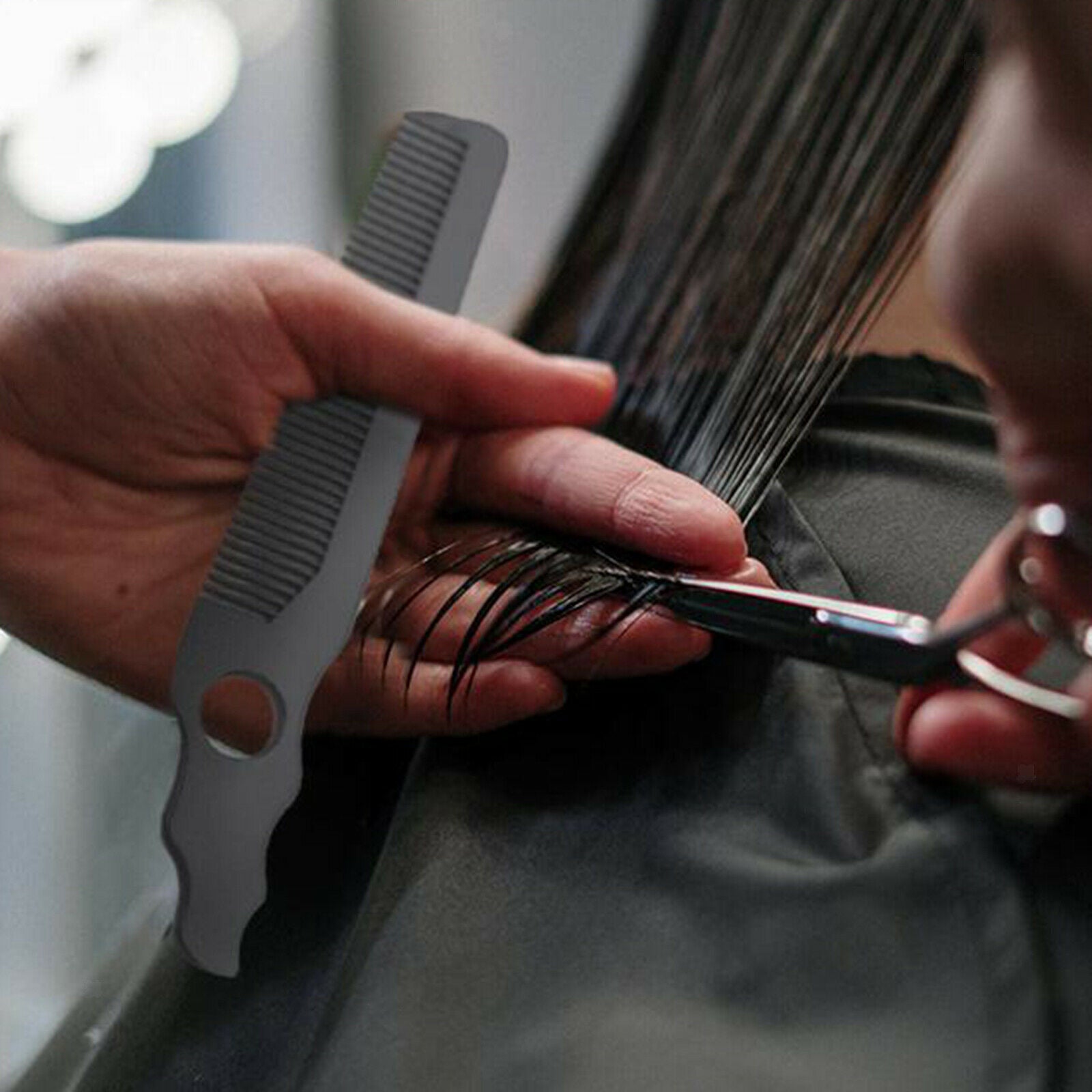 Professional Curved Hair Clipping Cutting Comb Barber Combs For Men Women