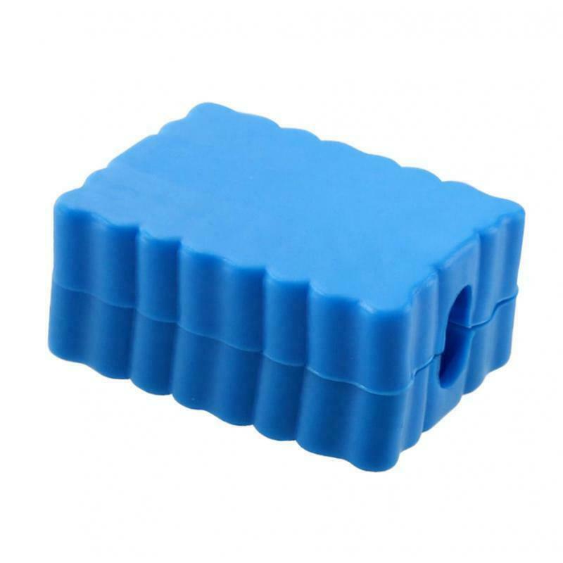 Set of 2 32 Holes Blue 1/4Inch Hex Shank Screw Bits Holder Storage Container