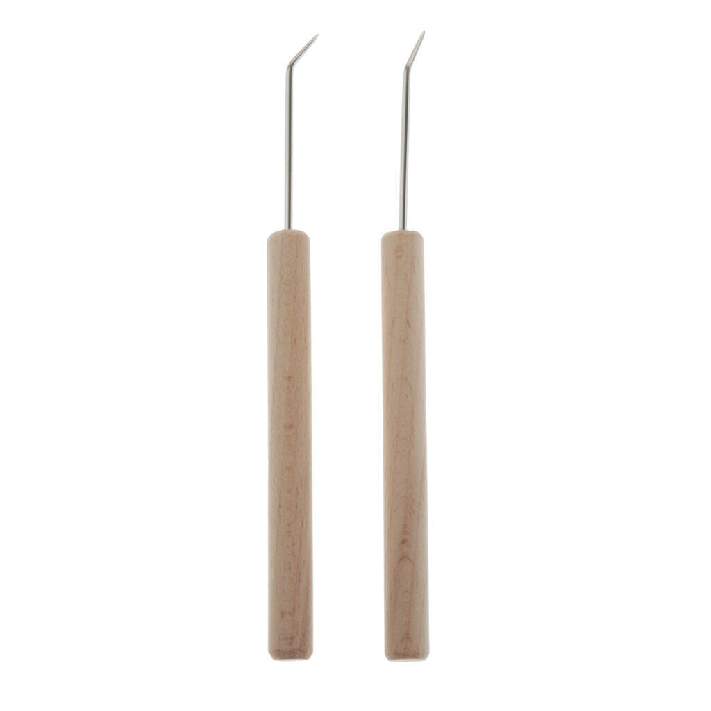 2Pcs 5.5inch Knitting Loom Hook for Knitting Crafts Making Totes Blankets