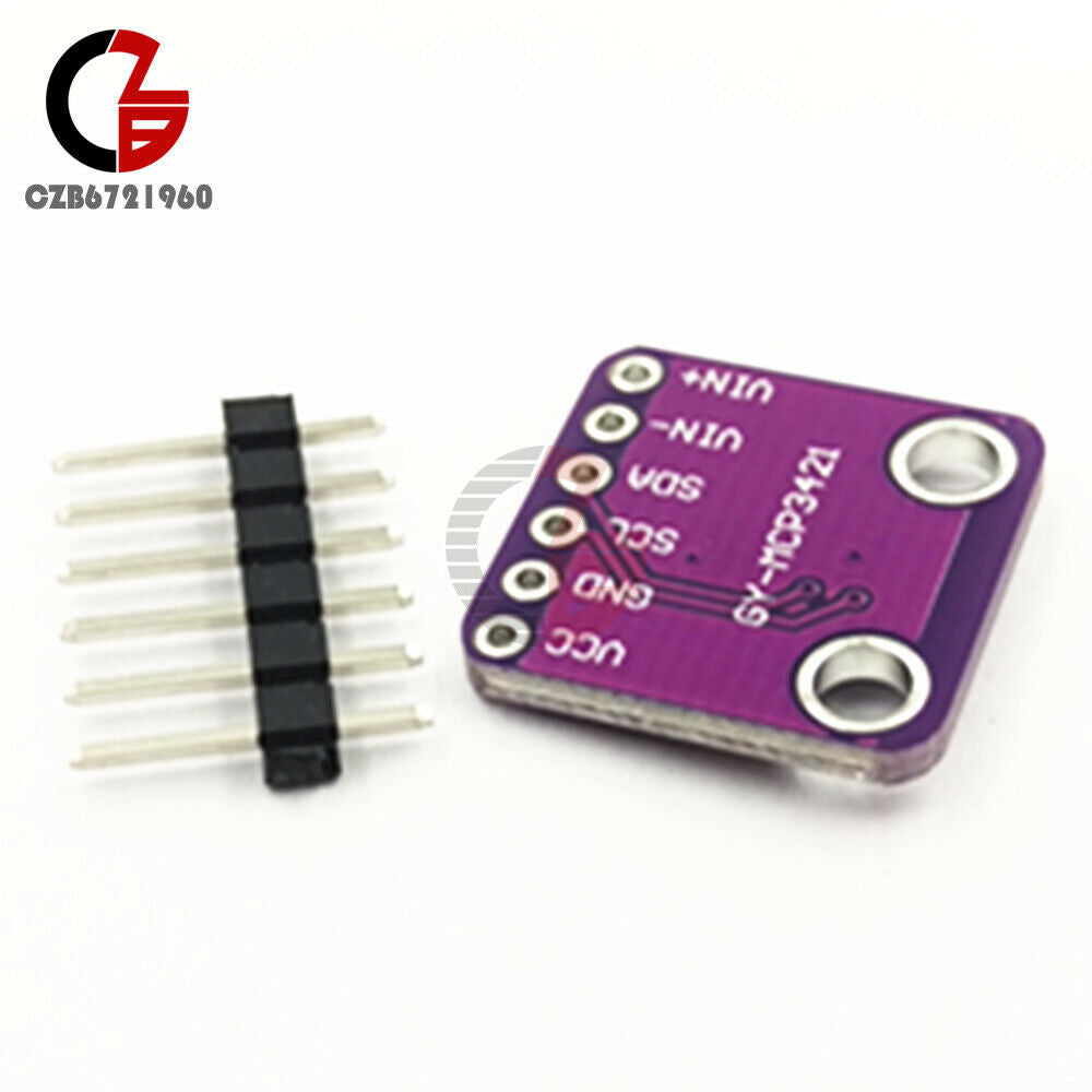 MCP3421 SOT-23-6 ADC A/D Converter Evaluation Board For PICkit Serial Analyzer