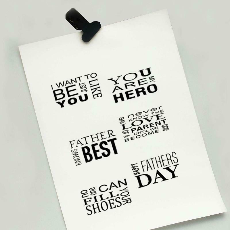 You Are Hero Silicone Clear Seal Stamp DIY Scrapbooking Embossing Photo Album