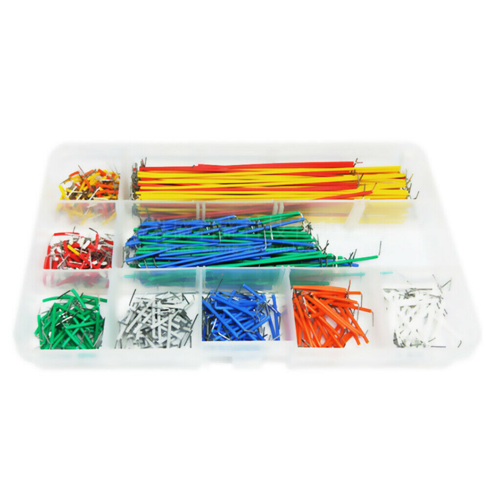 560Pcs 14 Lengths Breadboard Lines Circuit Board Jumpers U Shape Cable Wire Kit