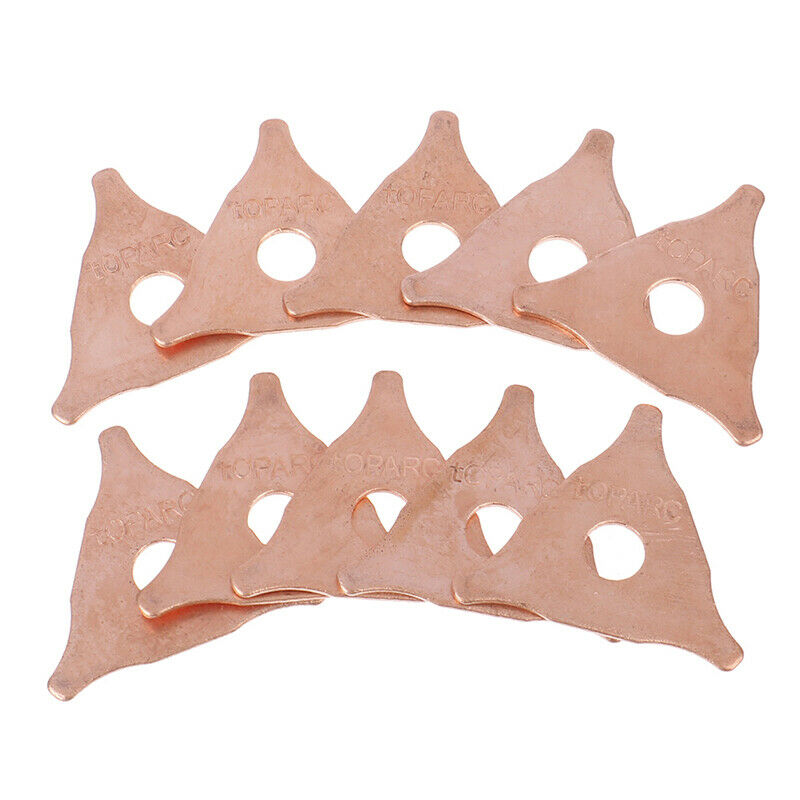 10Pcs Car Repair Dent Pulling Triangle Washer Spot Welder Star Washer P EADFAU
