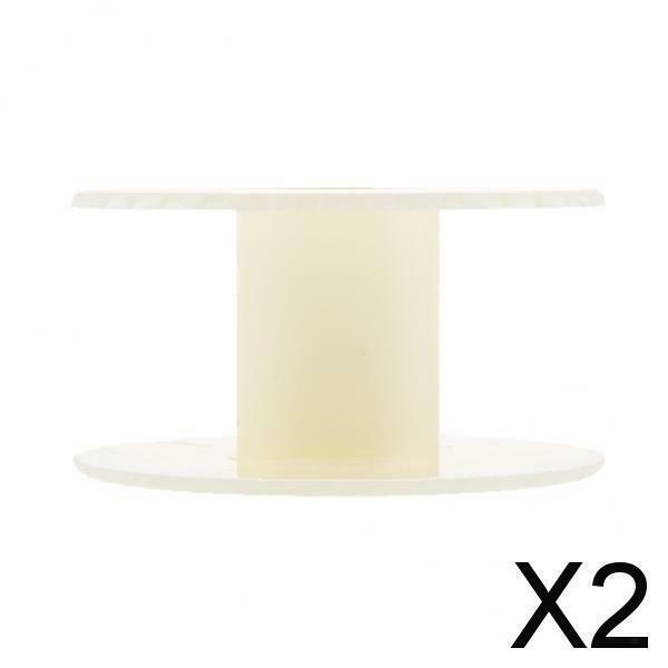 2X Plastic   Spools   Crafts   Thread   Cord   Wire   Rope   Chain   Roll