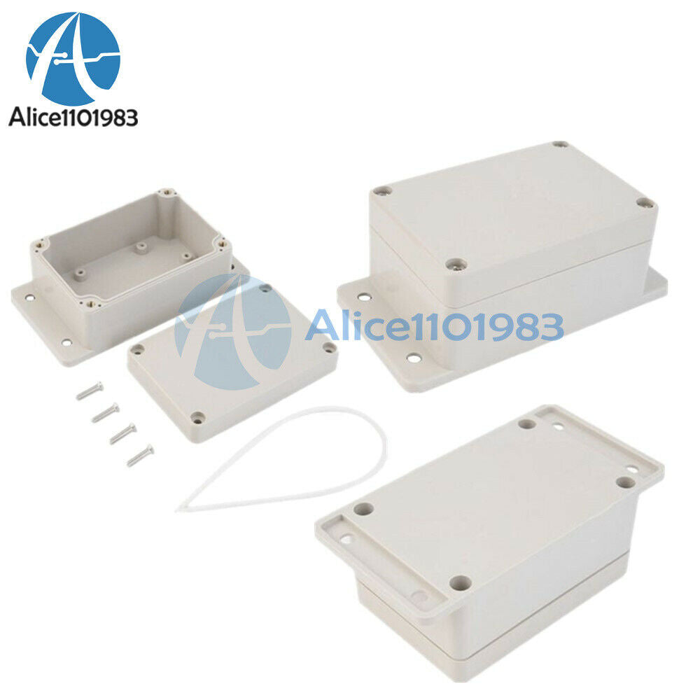 5PCS 100 x 68 x 50mm Plastic Electronic Project Box Enclosure Case  Waterproof