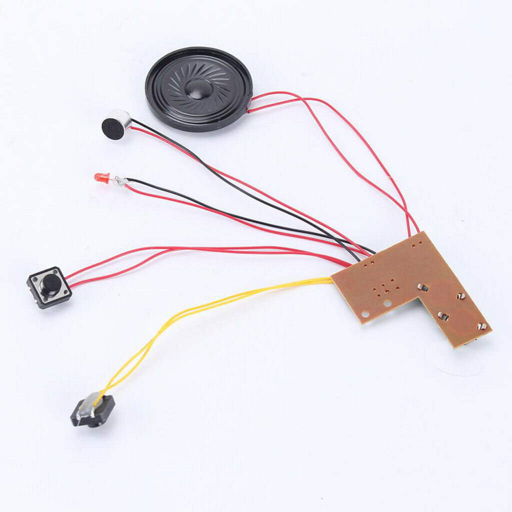 10 seconds voice recording playback module mic sound audio with speaker