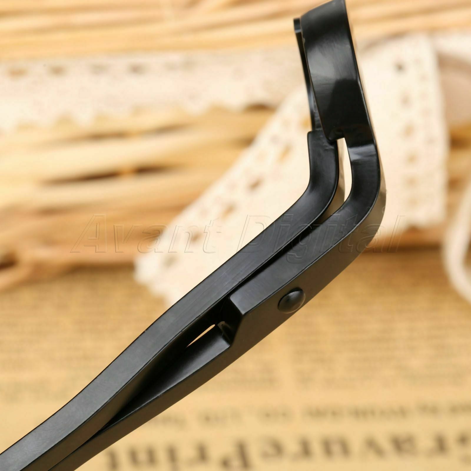Black Stainless Steel Cutter Candle Wick Oil Lamp Trimmer Scissor Snuffer Trim