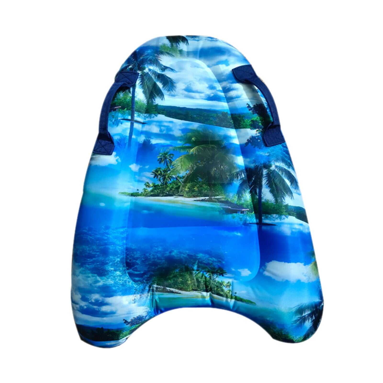 Portable Outdoor Inflatable Surfboard with Handles for Swimming Bathing Toys