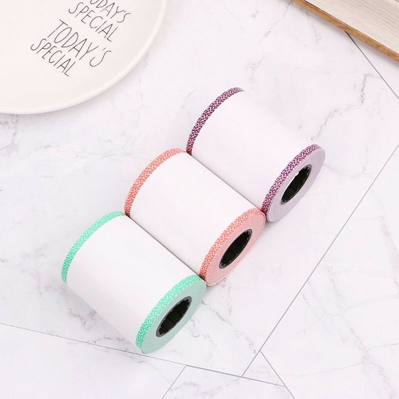 Pocket Bluetooth Printer Photo Label Printer Thermal Paper Roll PxJ JdJCAUJ Kt
