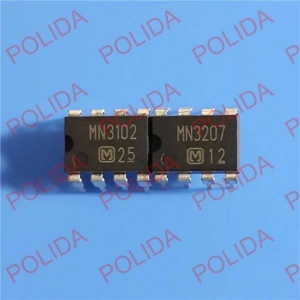 5pairs OR 10PCS Clock Generator/Driver IC PANASONIC DIP-8 MN3102/MN3207