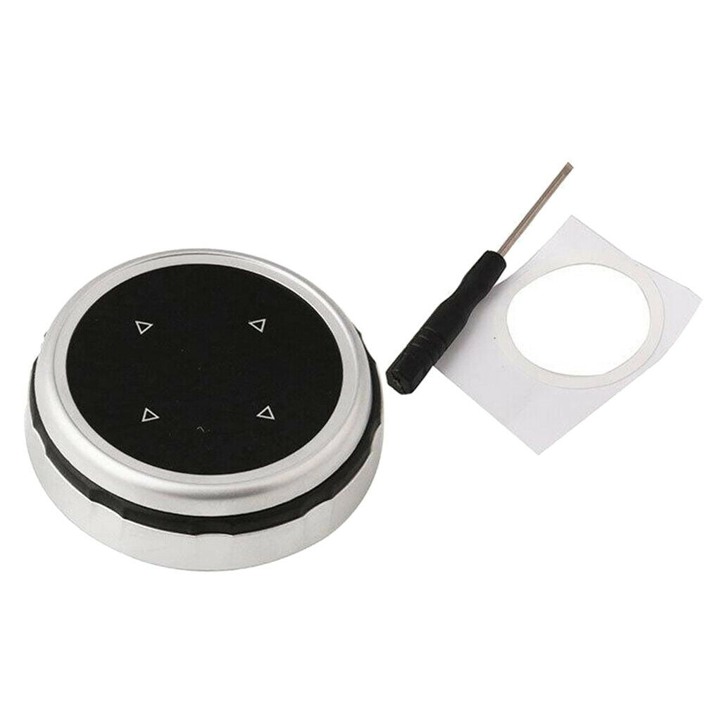 Multi media Control Knob Button Cover Trim Fit for BMW M1 2 4 6 7 3 X1 X3 X4 X5