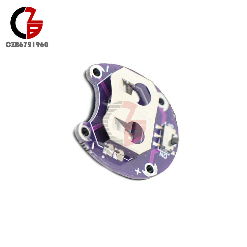 5PCS LilyPad Coin Cell Battery Holder Module CR2032 Board w/ Small Slide Switch