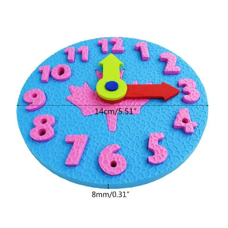 1Pc Busy Board Montessori Board Clock Educational Developing Toys for Toddler