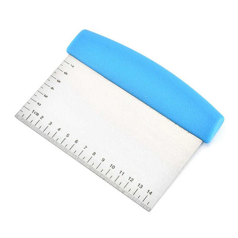 Stainless Steel Metal Griddle Scraper Chopper Dough Cutter Bread Dough bakinBDD