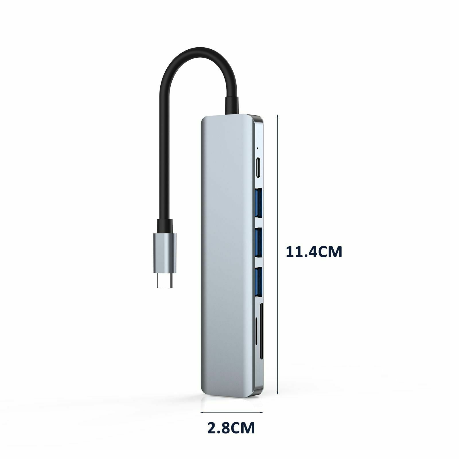 Laptop Adapter 7 IN 1 Type C HUB USB C USB 3.0 For Macbook Nintendo Switch