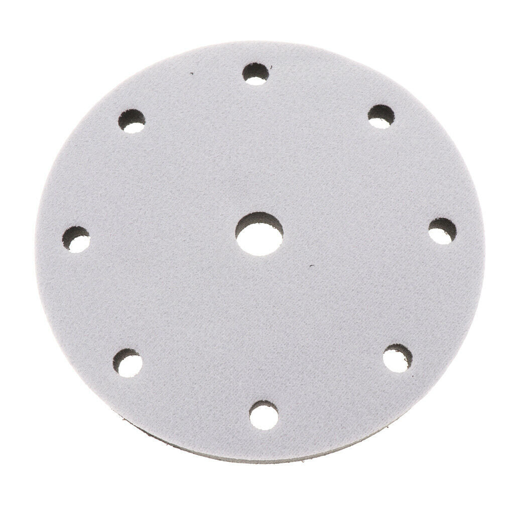 3 Pieces 6-Inch 9 Holes Low Density Soft Sponge Surface Protection Interface