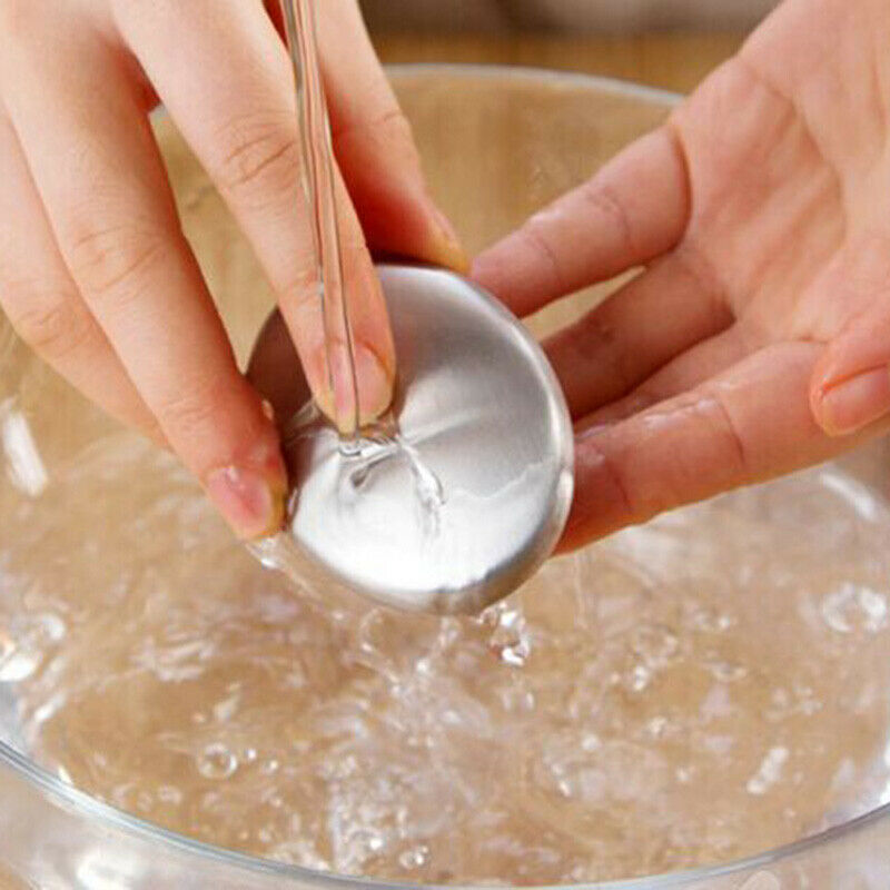 Stainless Steel Soap Shape Deodorize Smell from Hands Retail Eliminating .l8