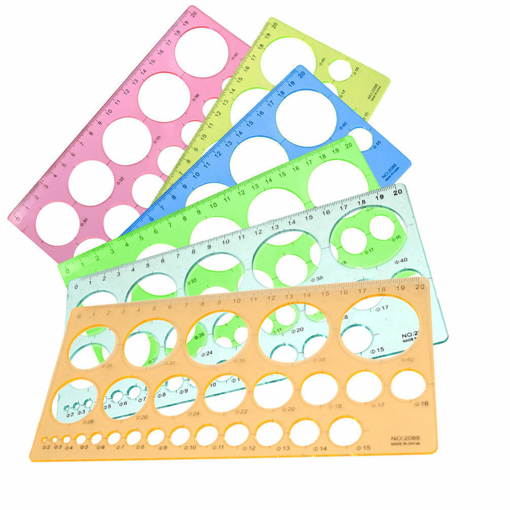 1 Pc Random Quilled Creations Quilling Ruler Circle DIY Tool Handcraft Supplies